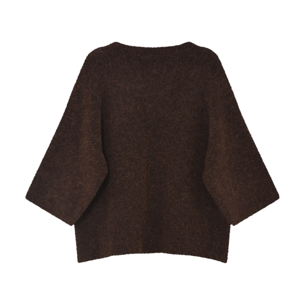 Kamma Cozy Days striktrøje - 500184 COFFEE BEAN MELANGE