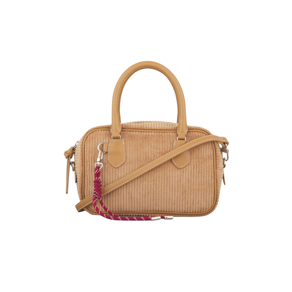Corduroy Bree taske - Almond Brown