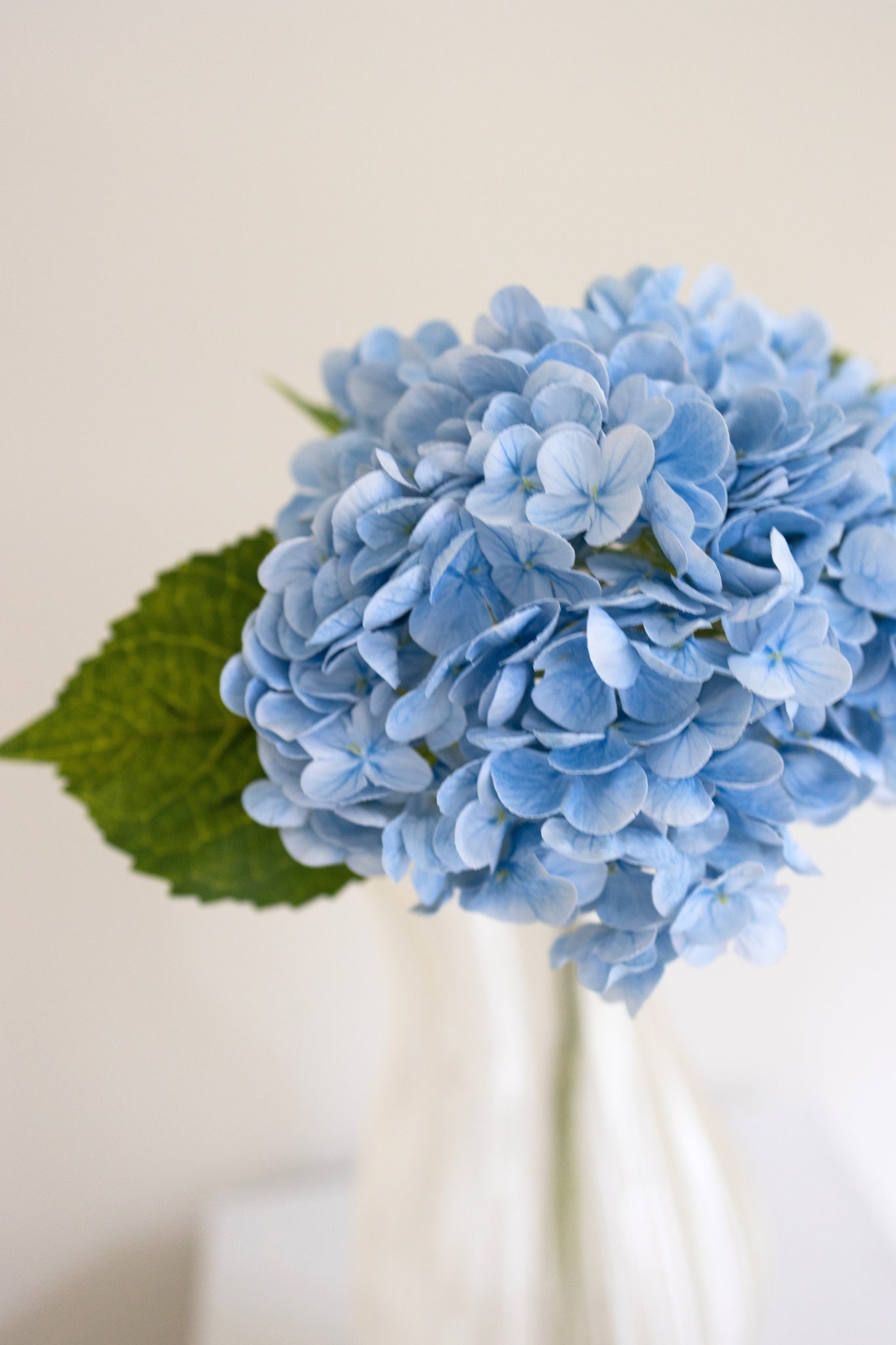 Kunstig hortensia - lyseblå