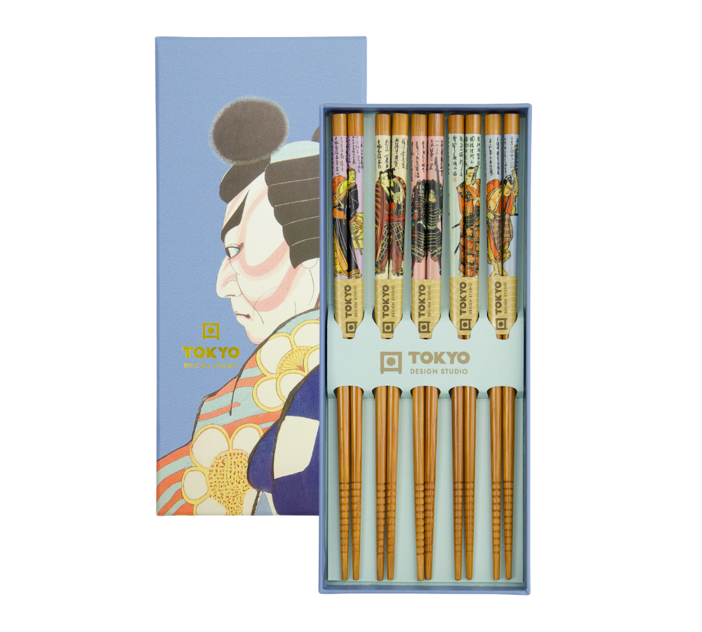 Spisepinde gavesæt, Sumo - 5 par