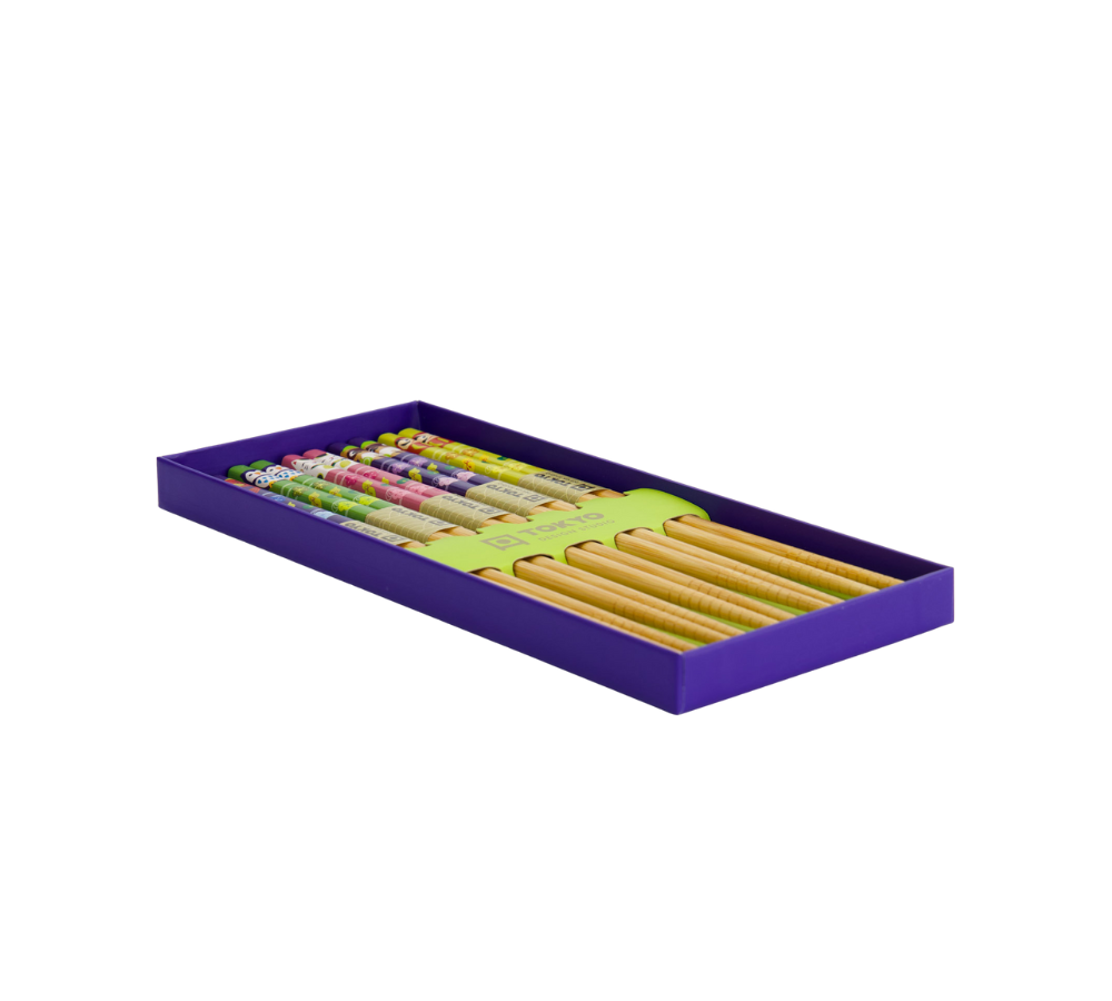 Spisepinde gavesæt, Donbutsu - 5 par