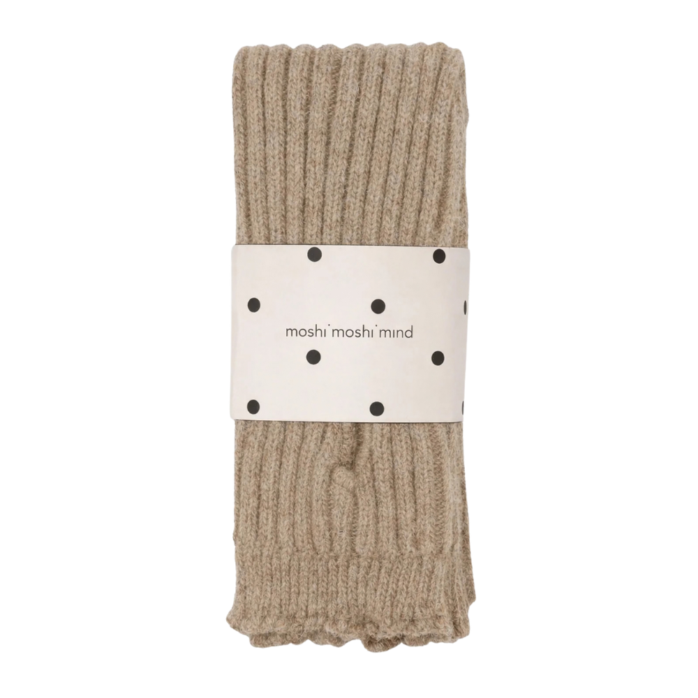 Håndledsvarmere – Taupe Melange