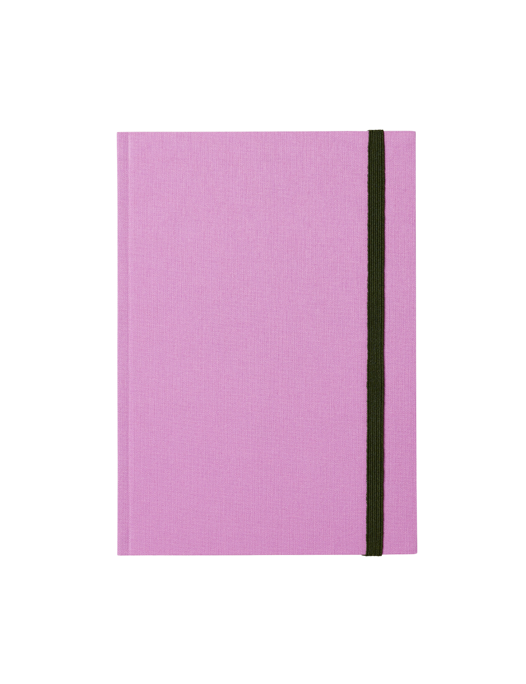 BEA notesbog m. elastisk bånd - Lavender