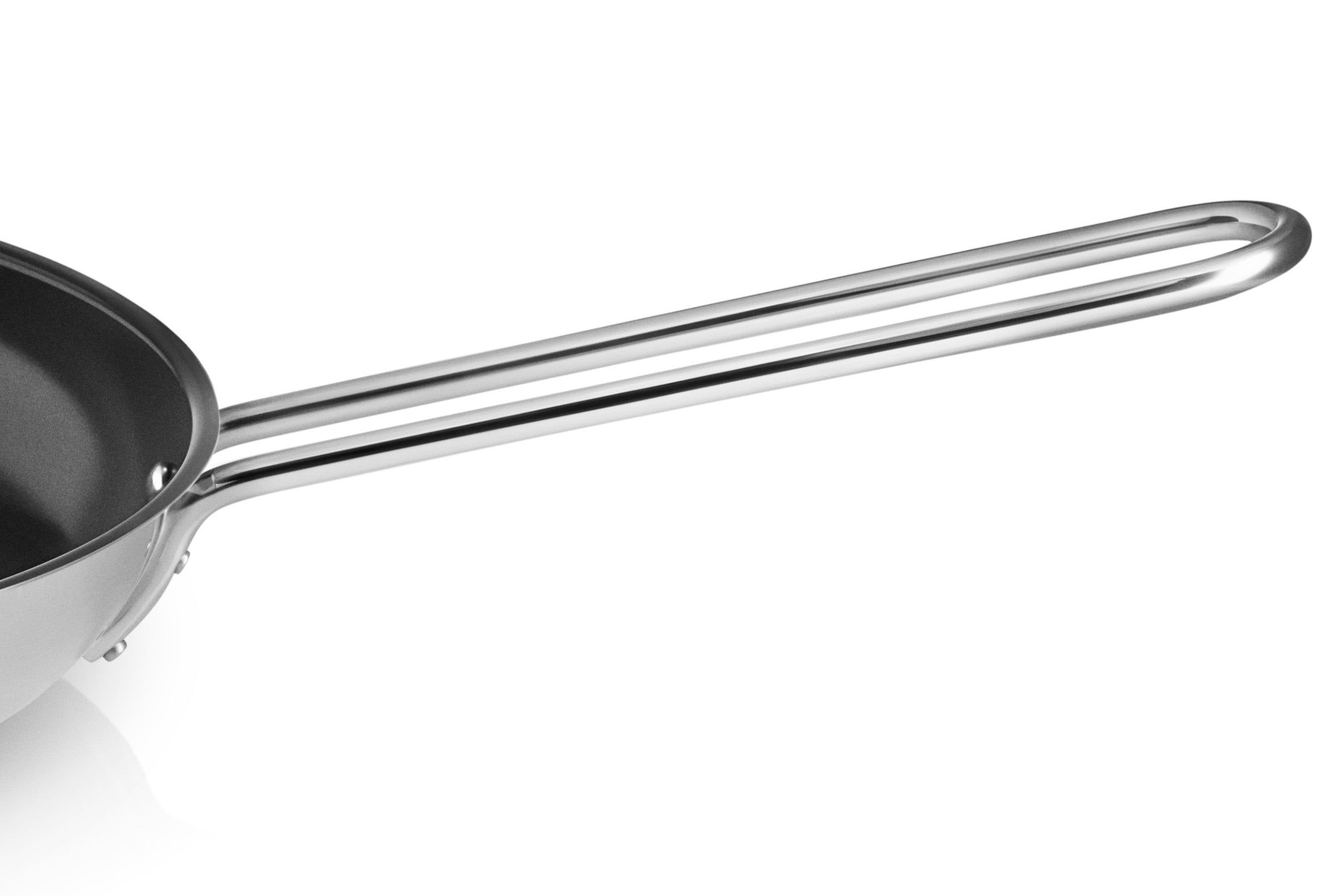 Ø20 cm - Stainless Steel keramisk stegepande