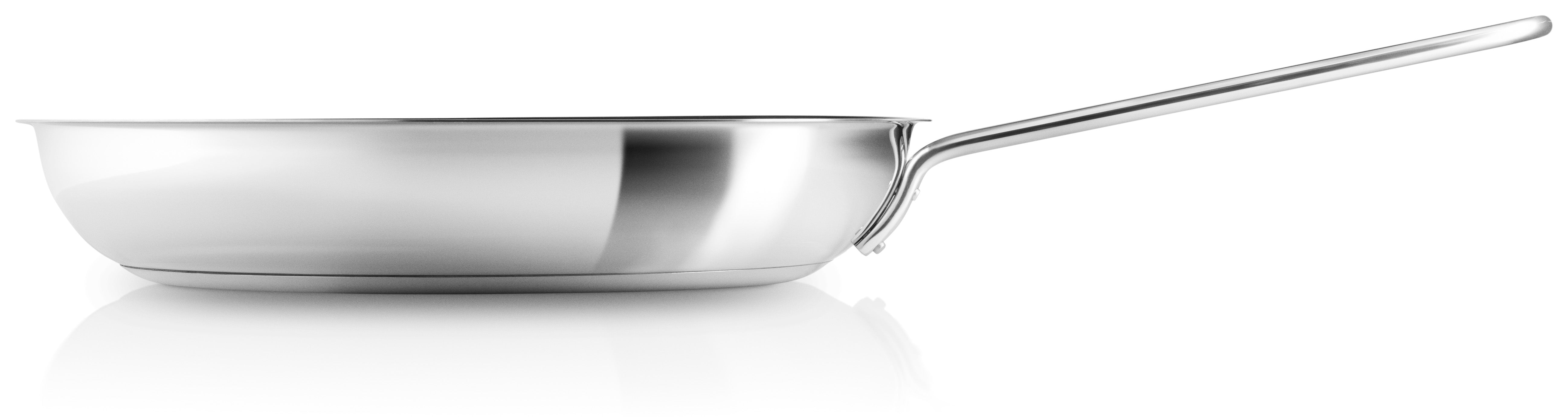 Stainless Steel keramisk stegepande - Ø30 cm.