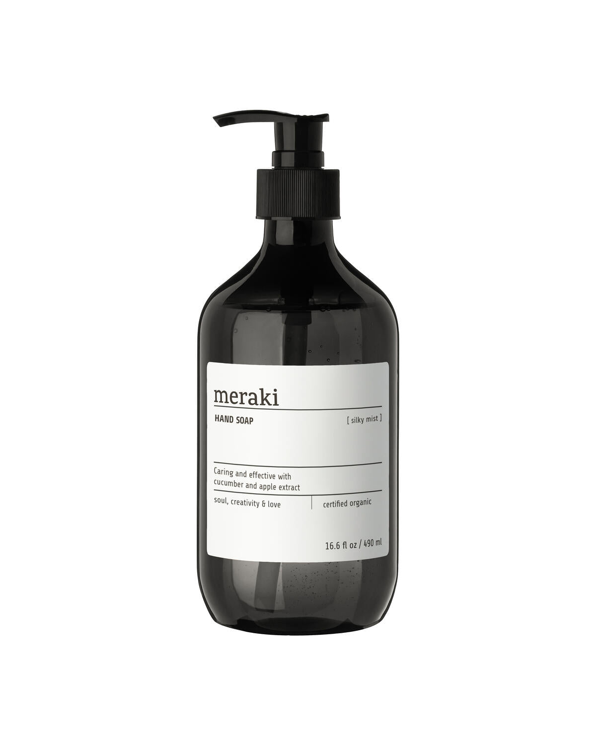 Silky Mist håndsæbe - 490 ml