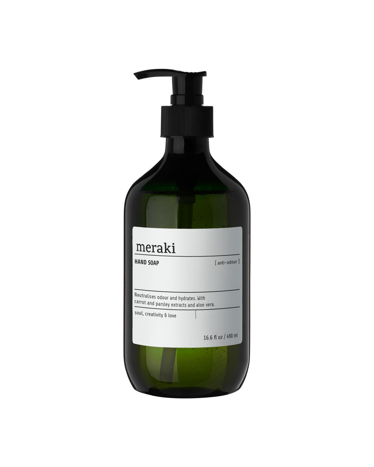 Håndsæbe, Anti-odour - 490 ml.