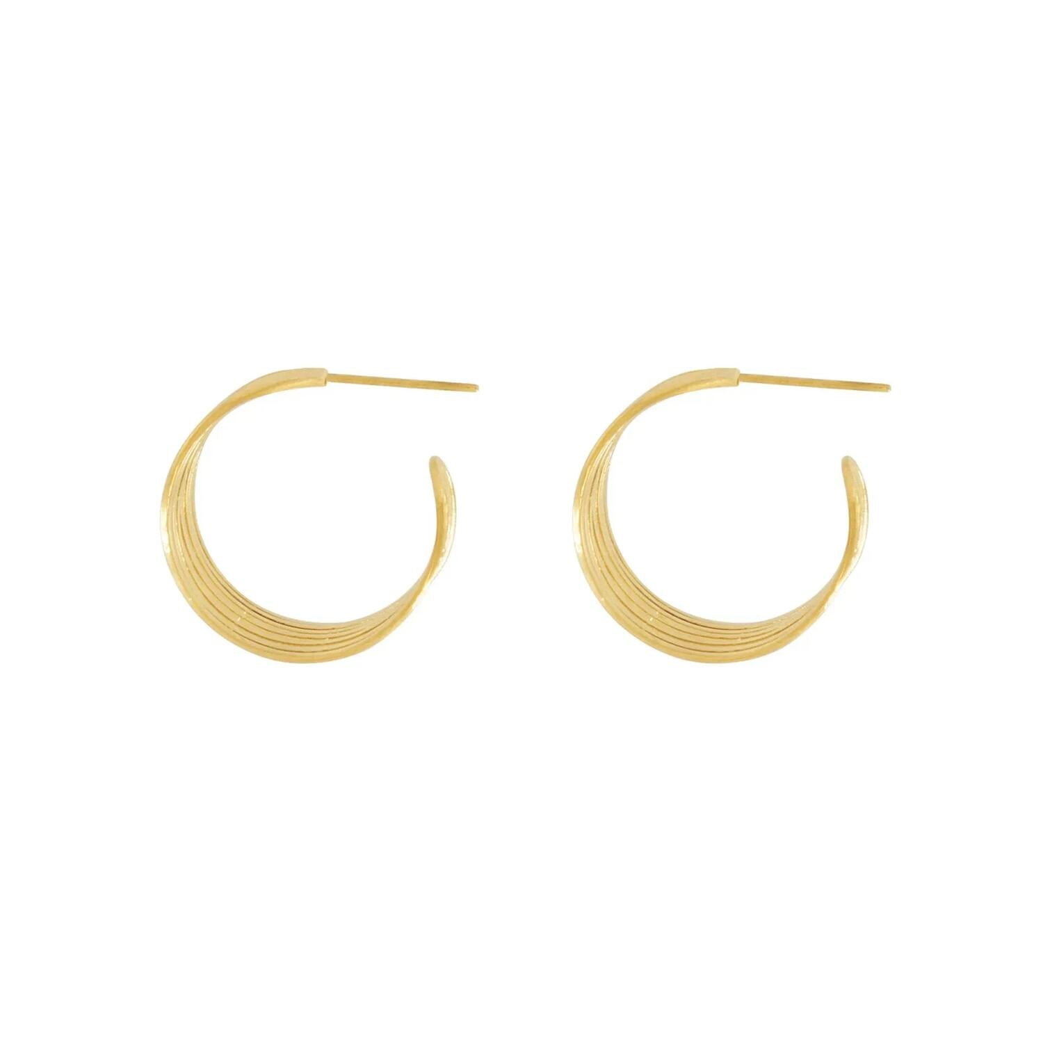 String Statement hoops - forgyldt