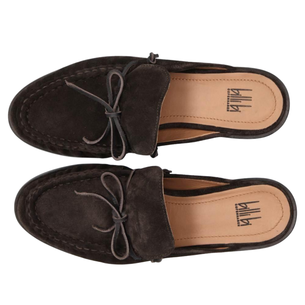 Mule loafers - T.moro babysilk suede 556