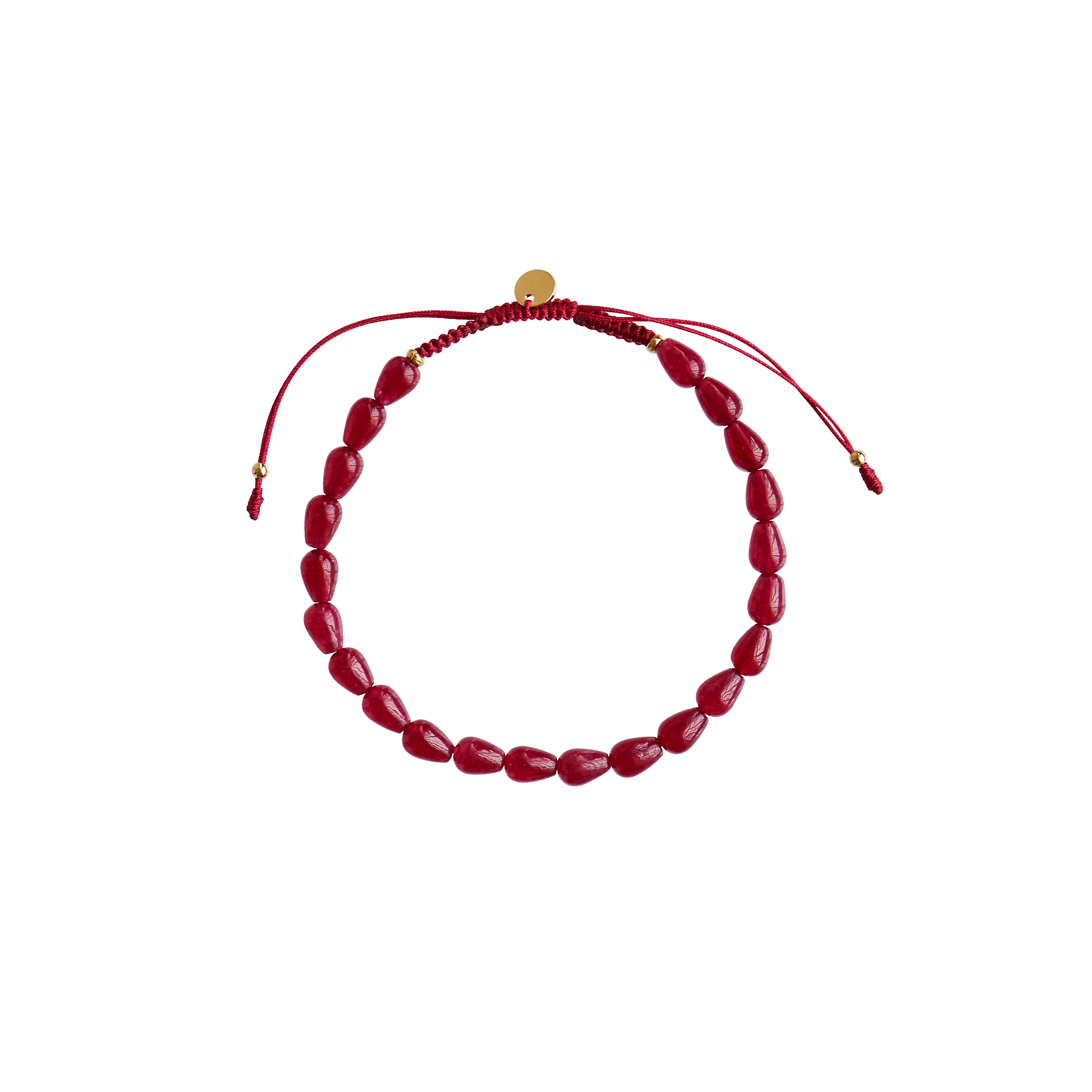 Love Drop armbånd - rød