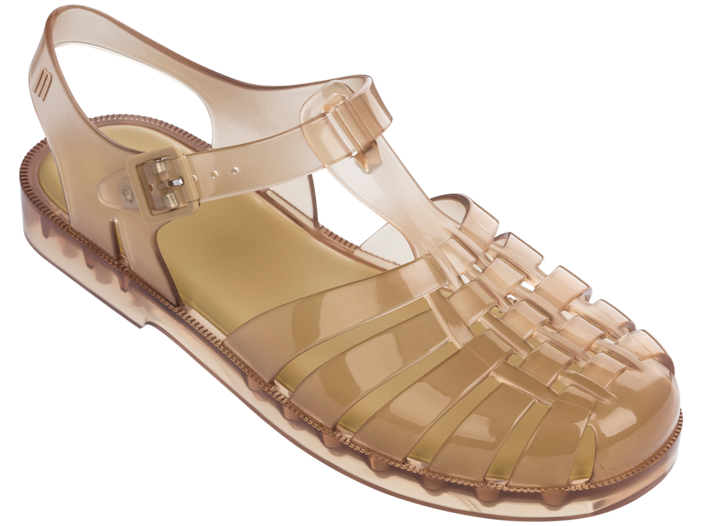 Possession badesandal - brun/guld