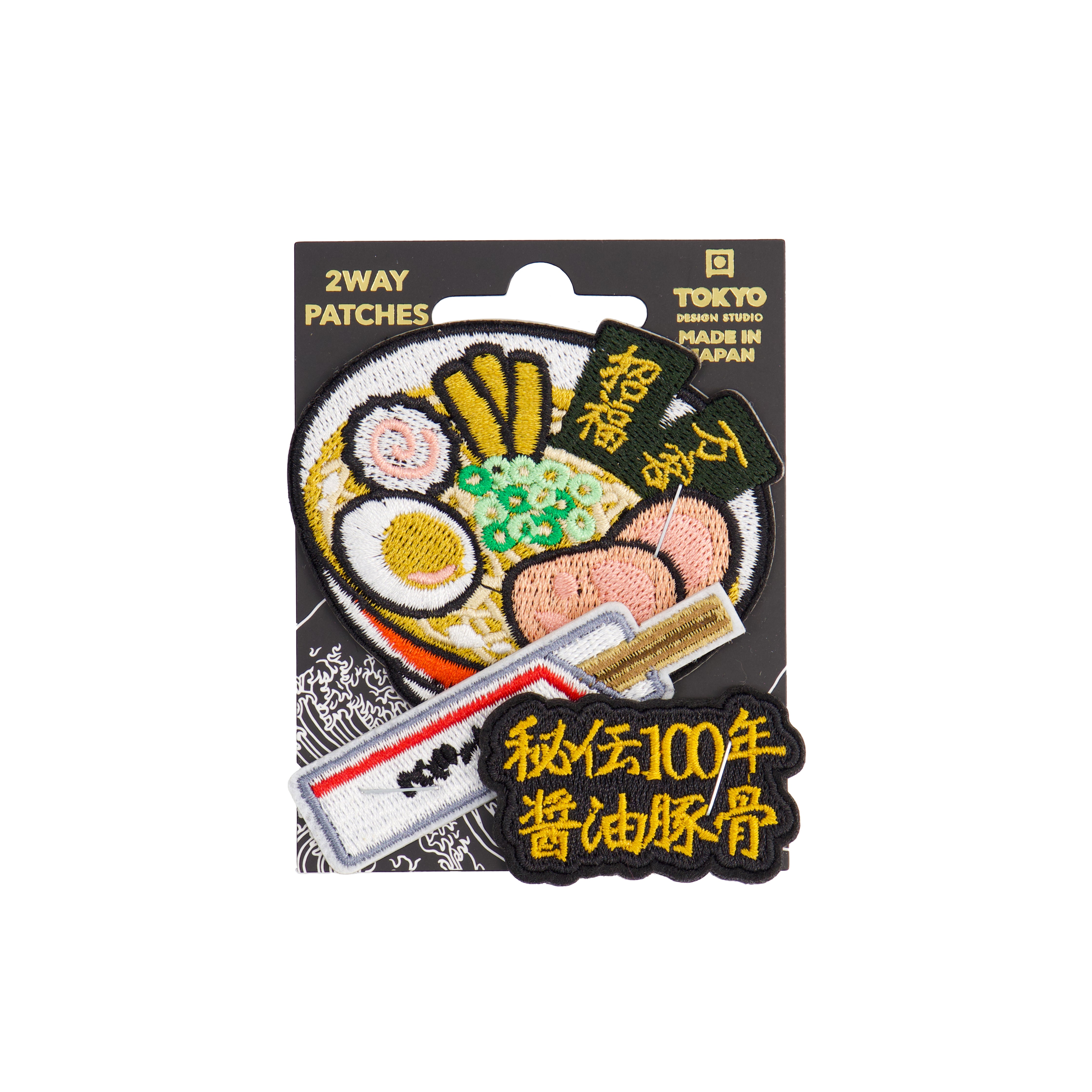 Ramen 2Way patches - Multicolor