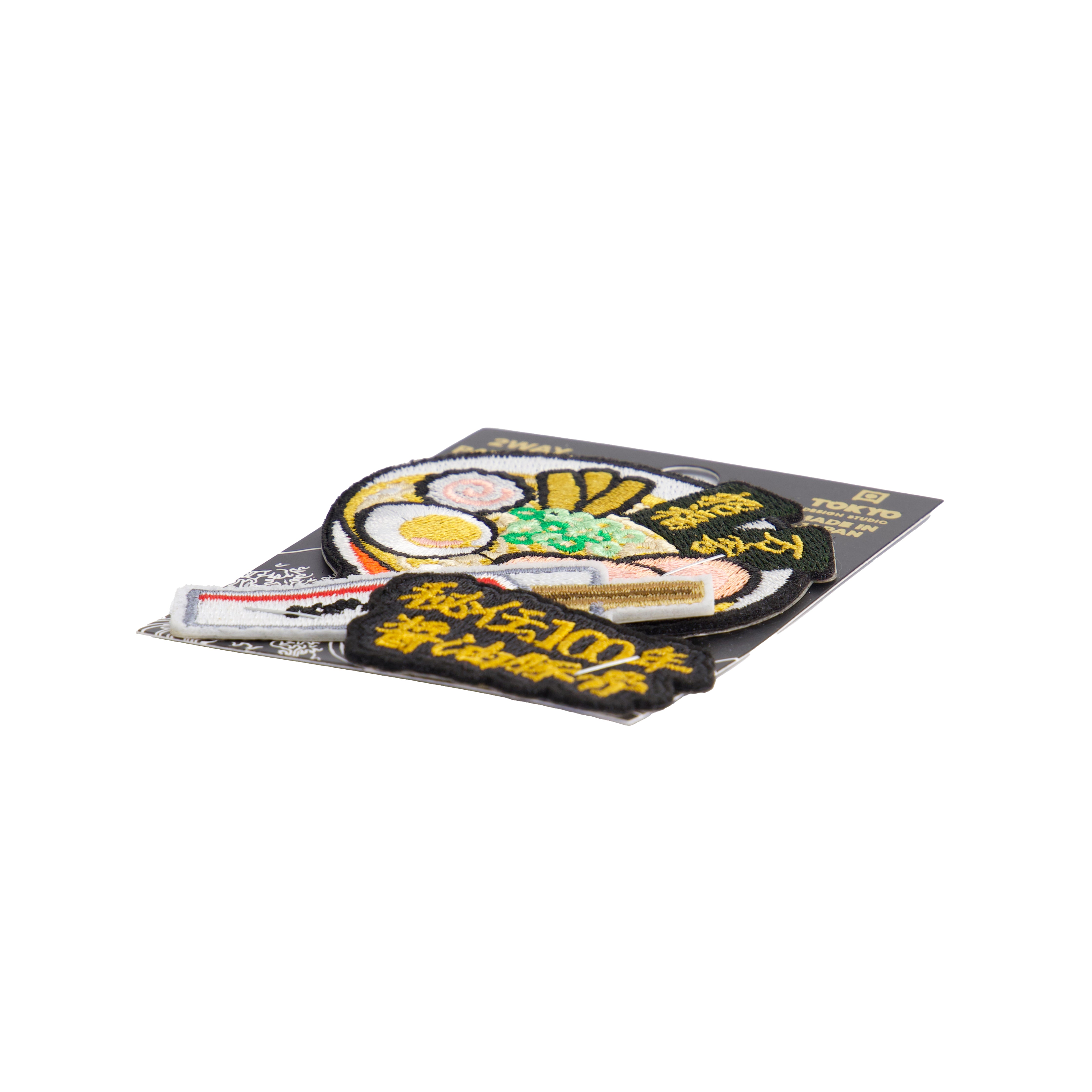 Ramen 2Way patches - Multicolor