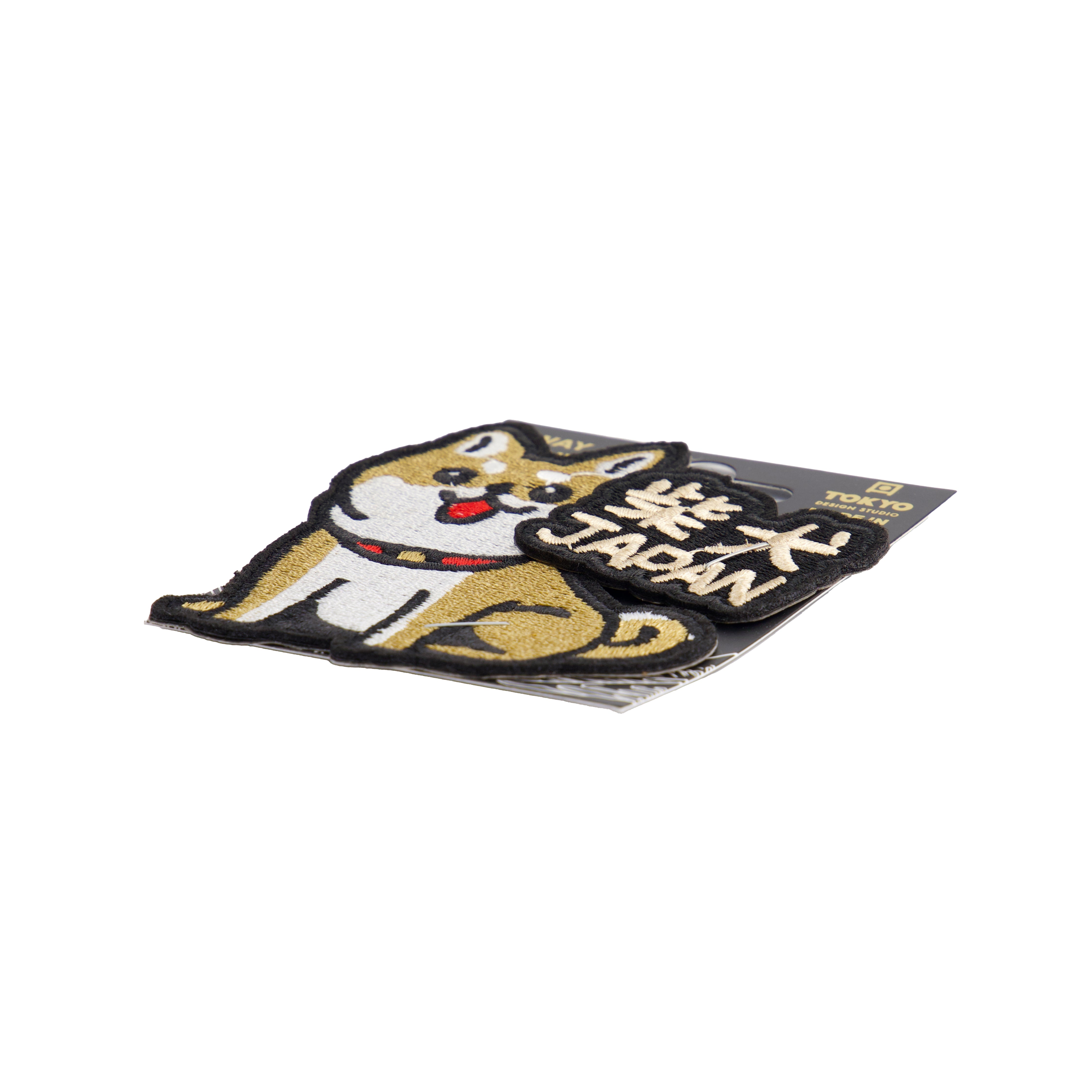 Shiba-Dog Japan 2Way patches - Multicolor