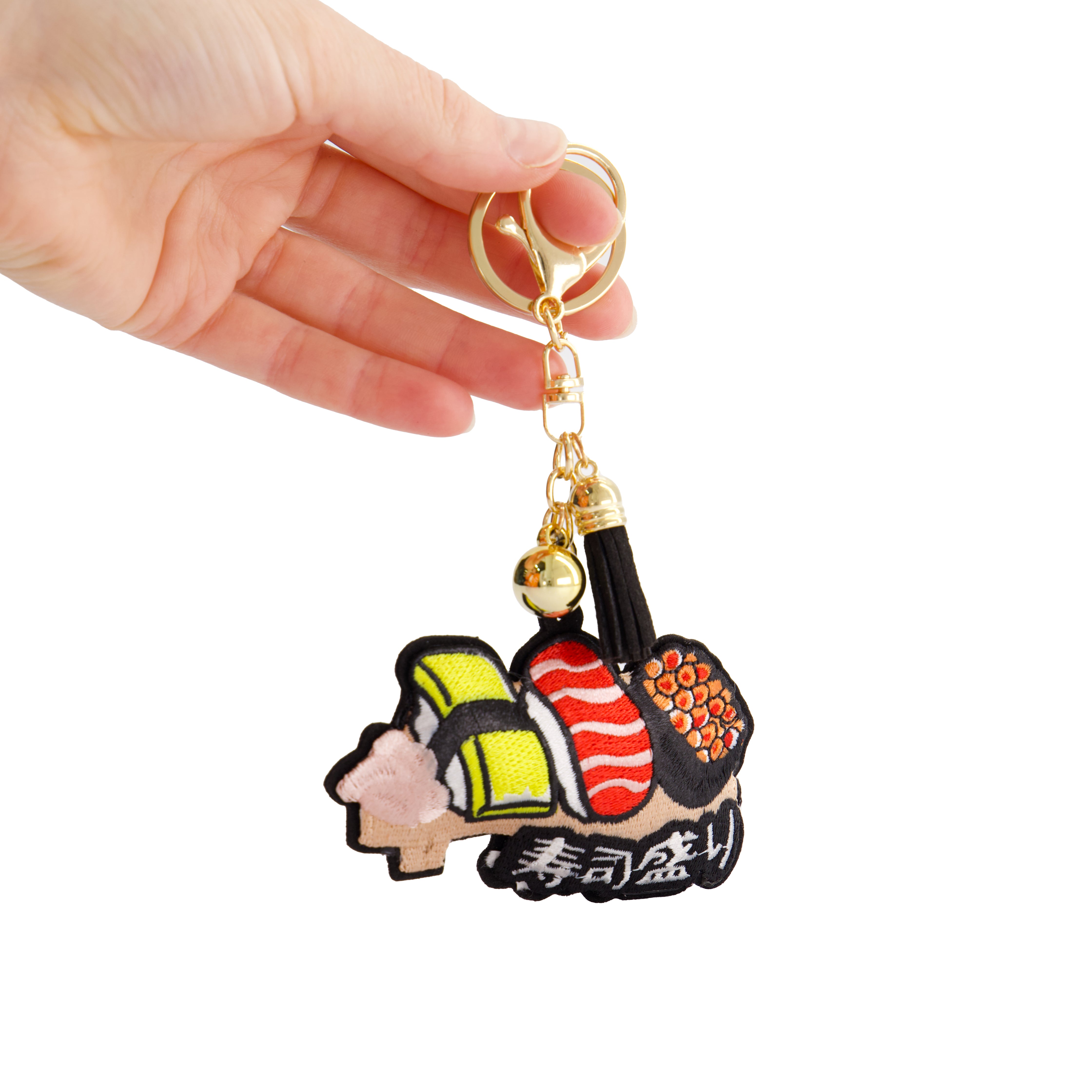 Sushi Patch nøglering - Multicolor
