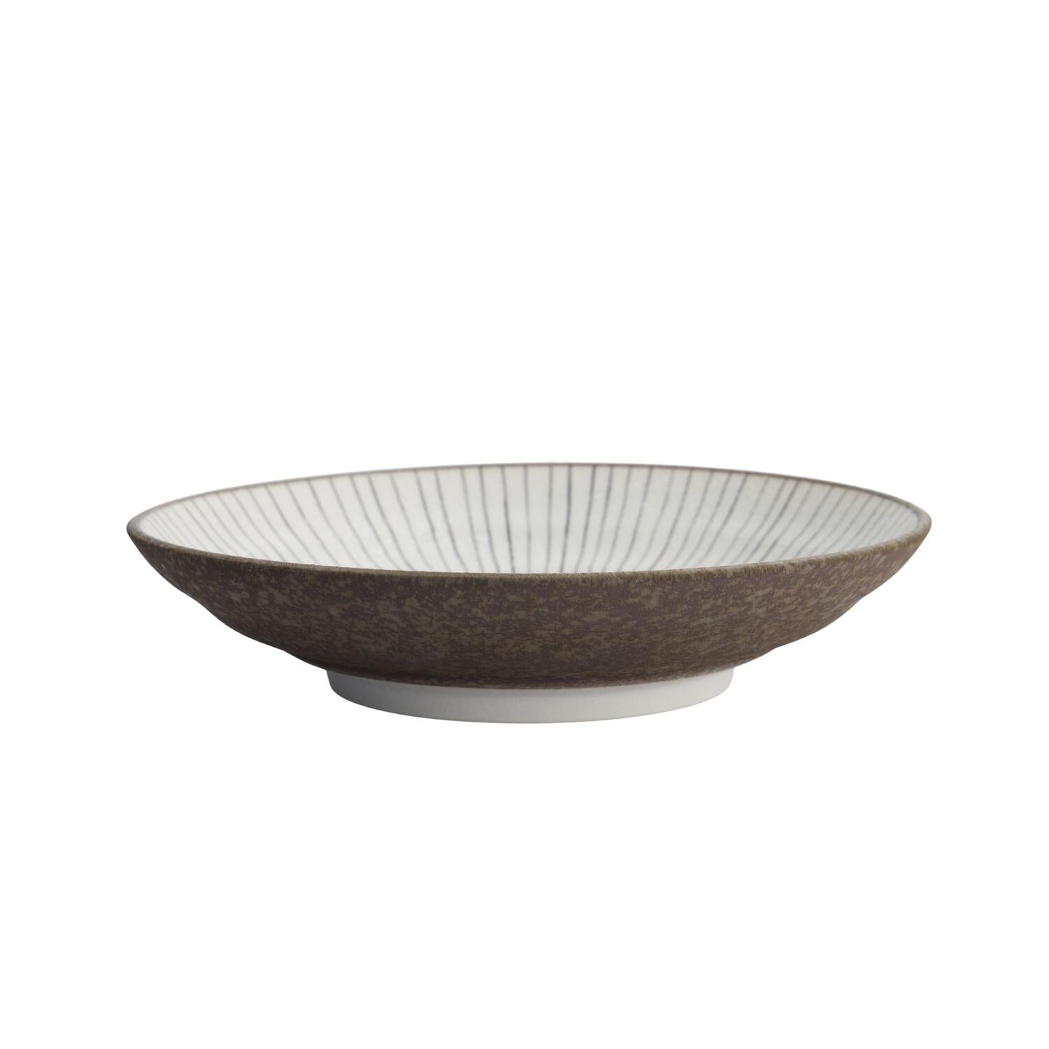 Satomaki Tokusa dyb tallerken - Ø23 cm