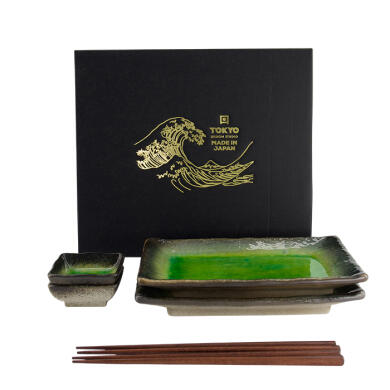 Sushi Yamasaku Hiwa tallerkensæt – Green