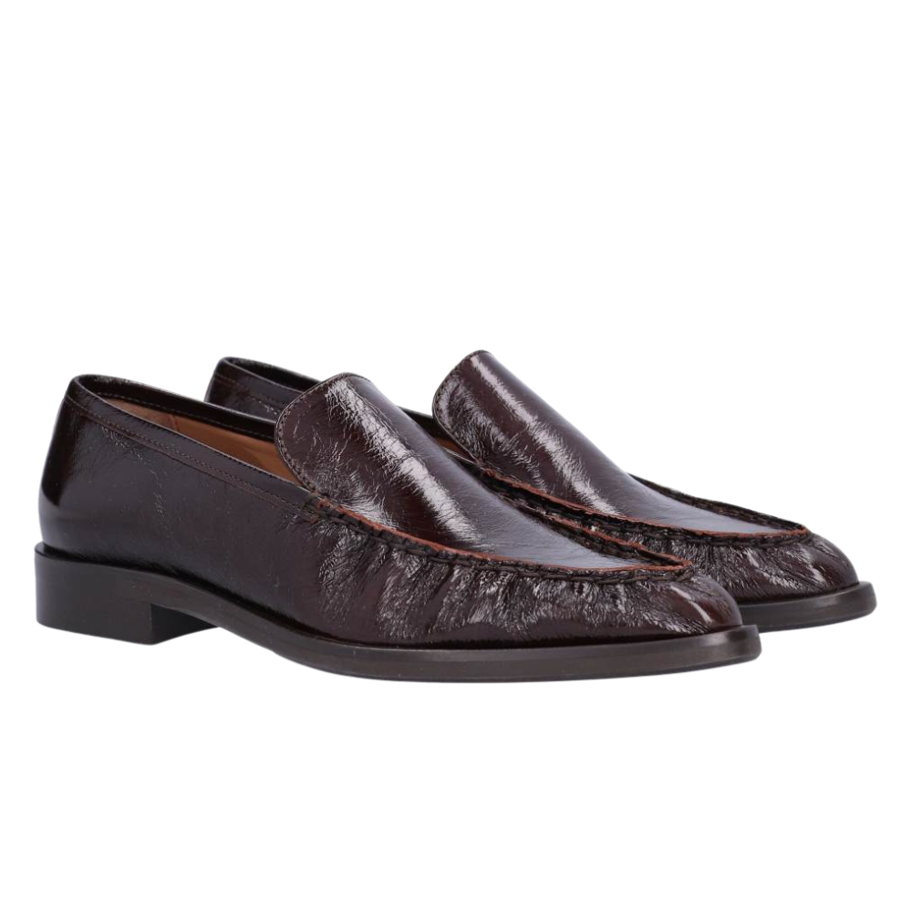 Spids loafers - Mogano naplack 266