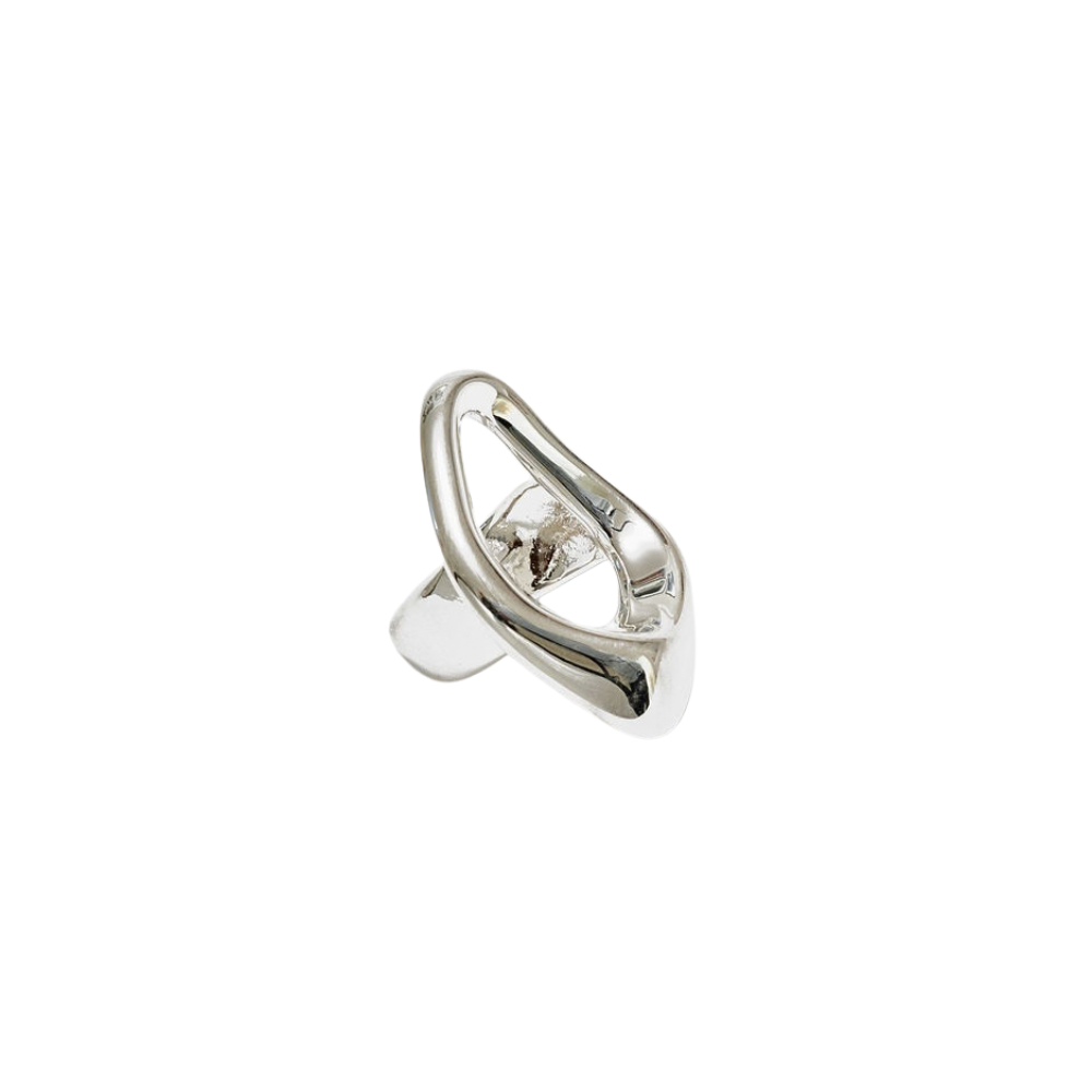 Cia ring - sølvfarvet