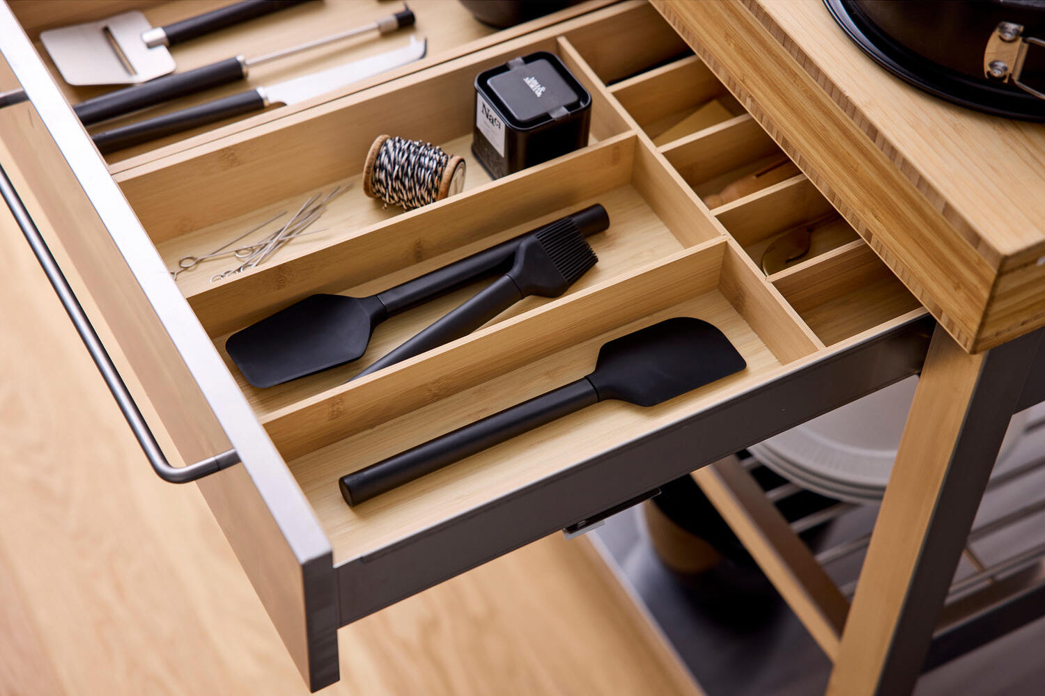 Emma bagesæt, sort - 3 dele