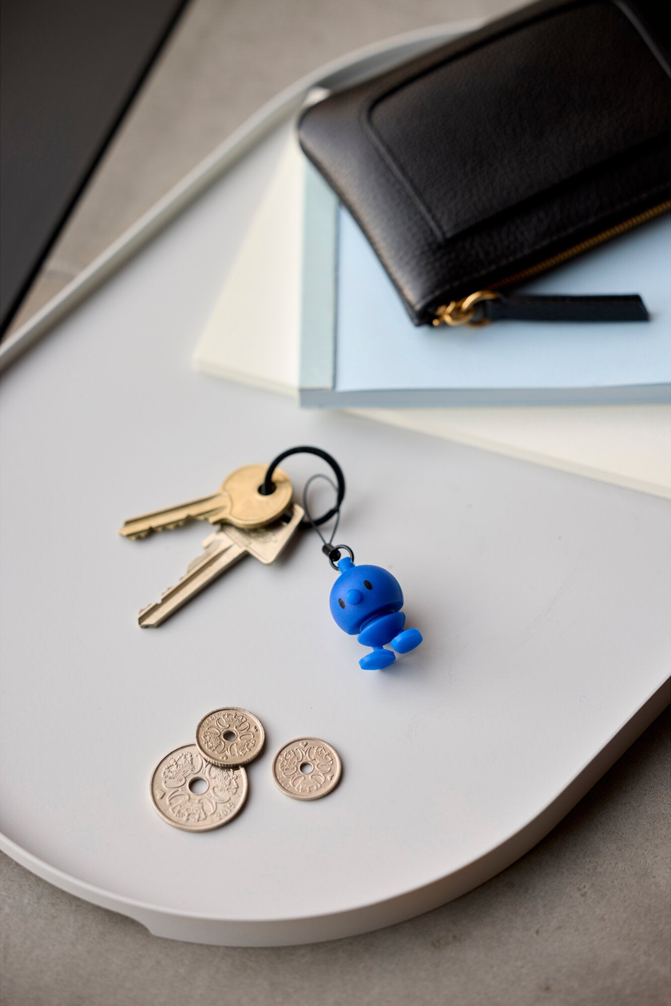 Bumble nøglering - Dark Blue