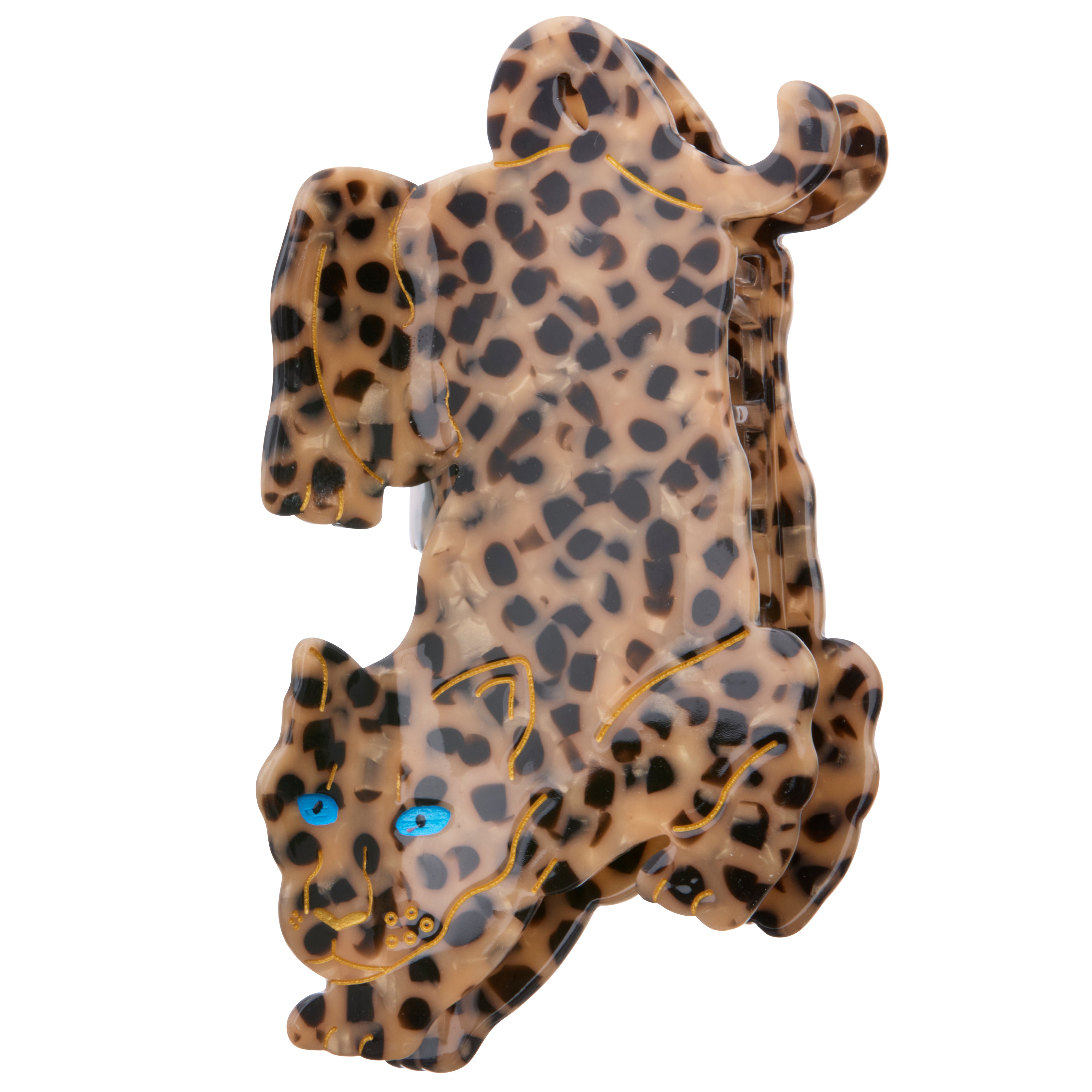 Leopard hårklemme
