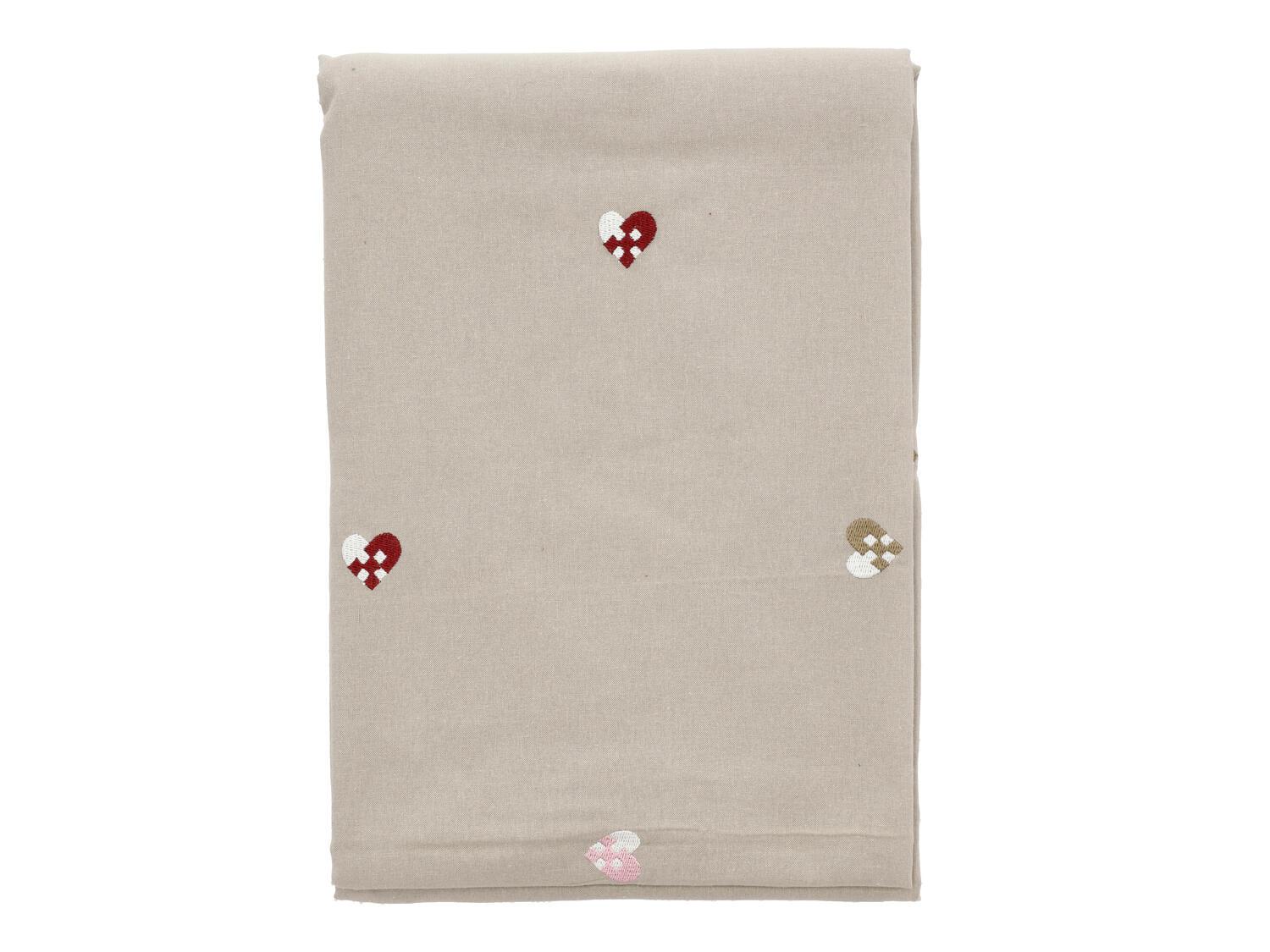 Christmas Hearts Embroidery dug - Rose