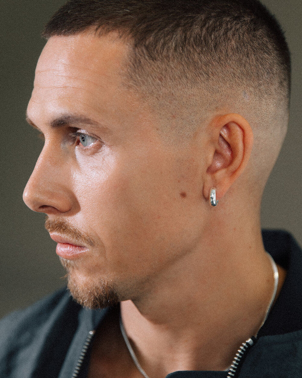 Riley hoop - sølv