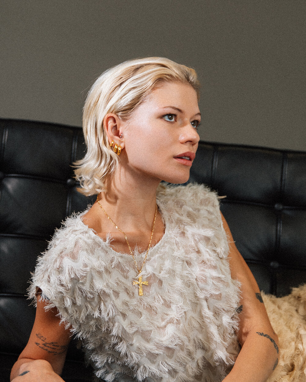 Finley hoop - forgyldt