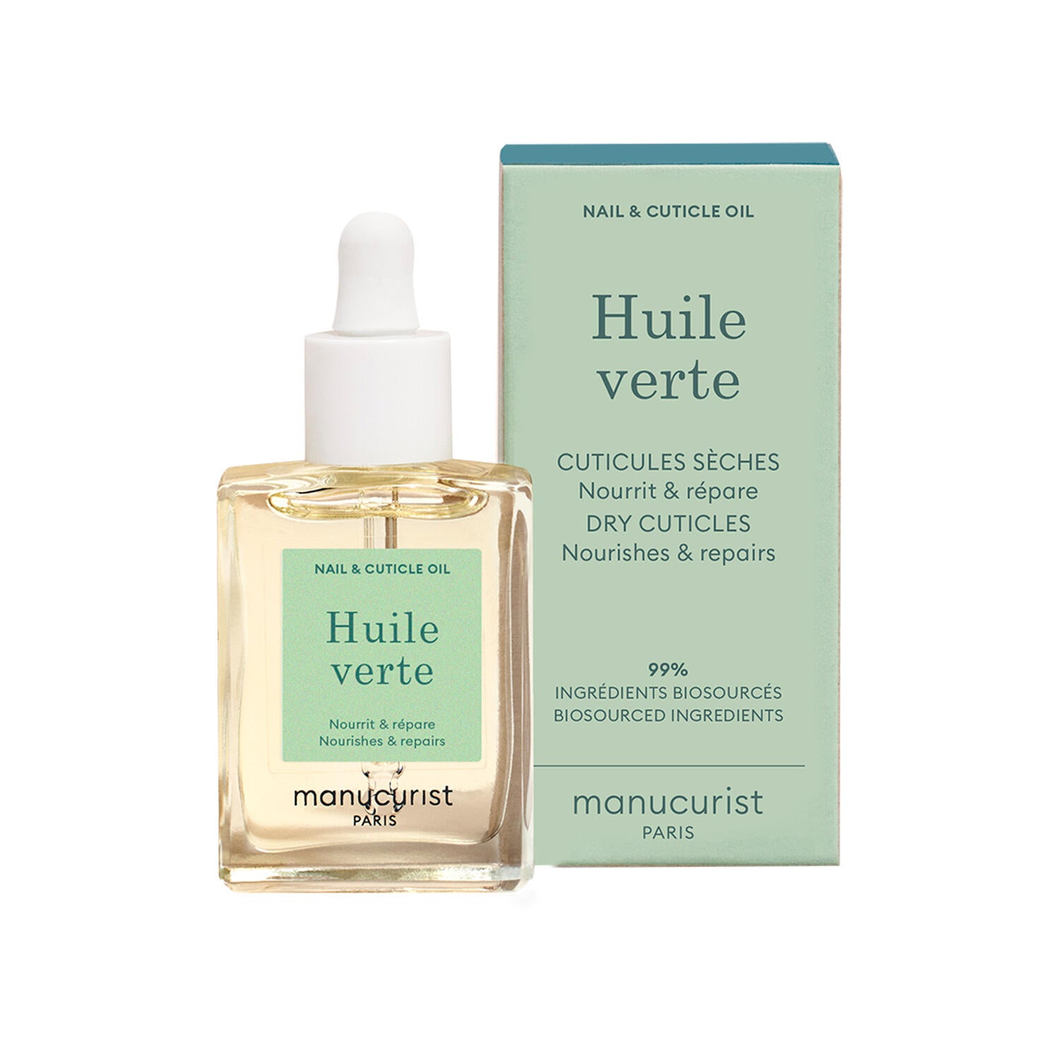 Green Nail Care Huile Verte negleolie - 15 ml