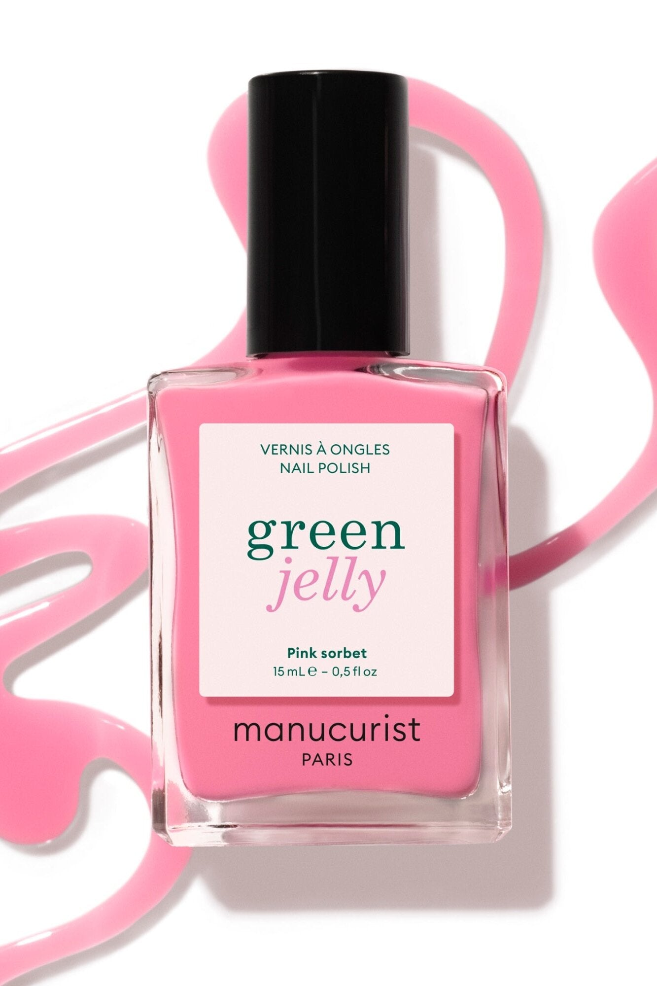 Green Jelly neglelak – Pink sorbet