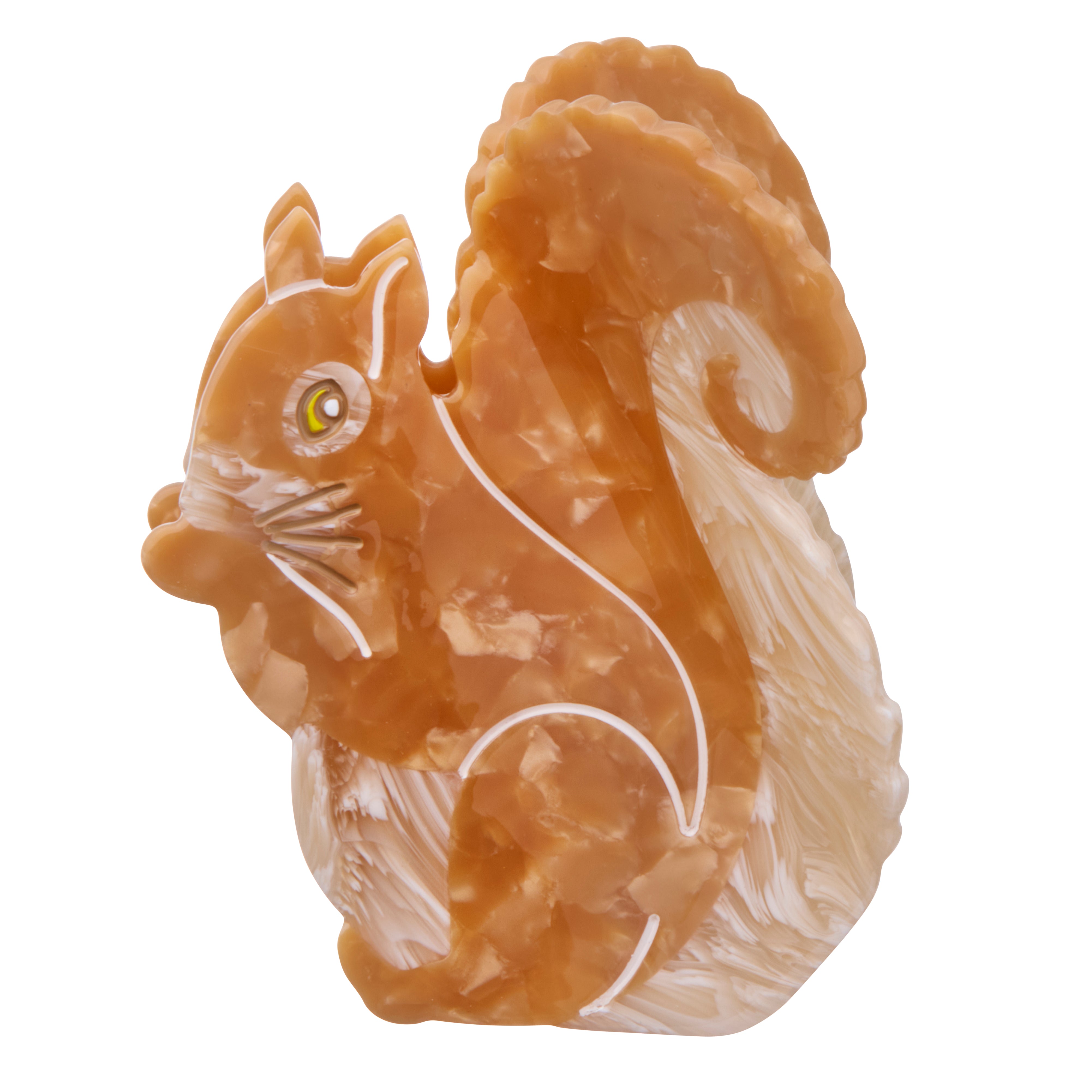 Squirrel hårklemme
