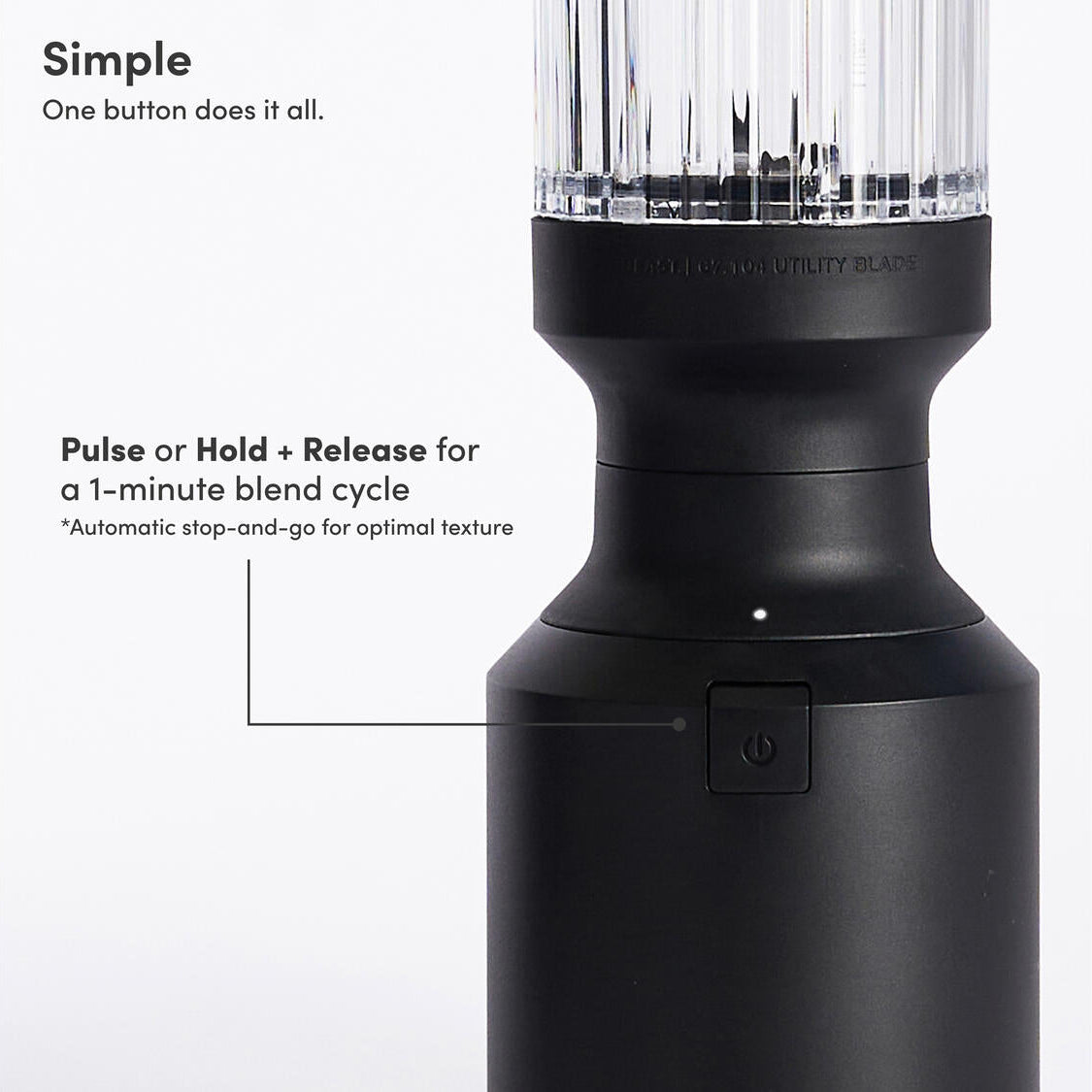 Mighty Plus 850 blender - Carbon Black