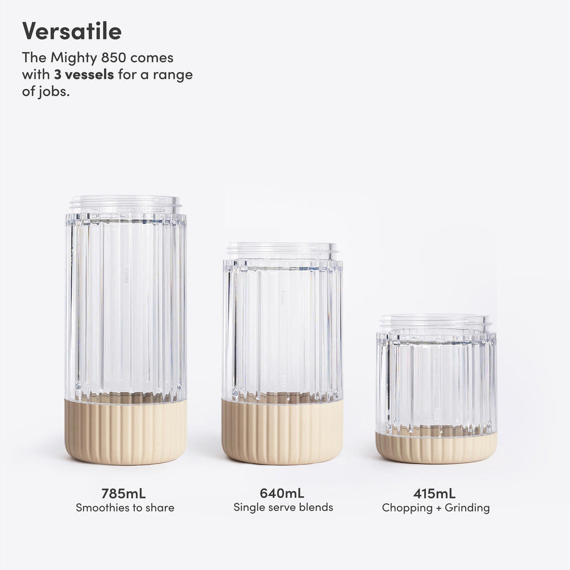 Mighty Plus 850 blender - sand