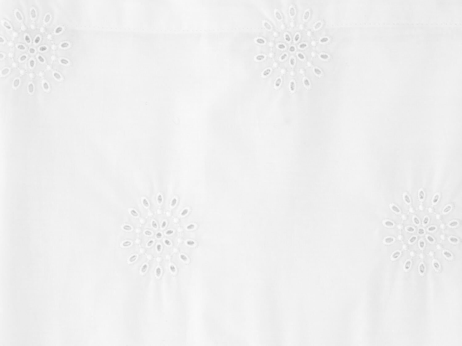 Daydream broderet dug - hvid
