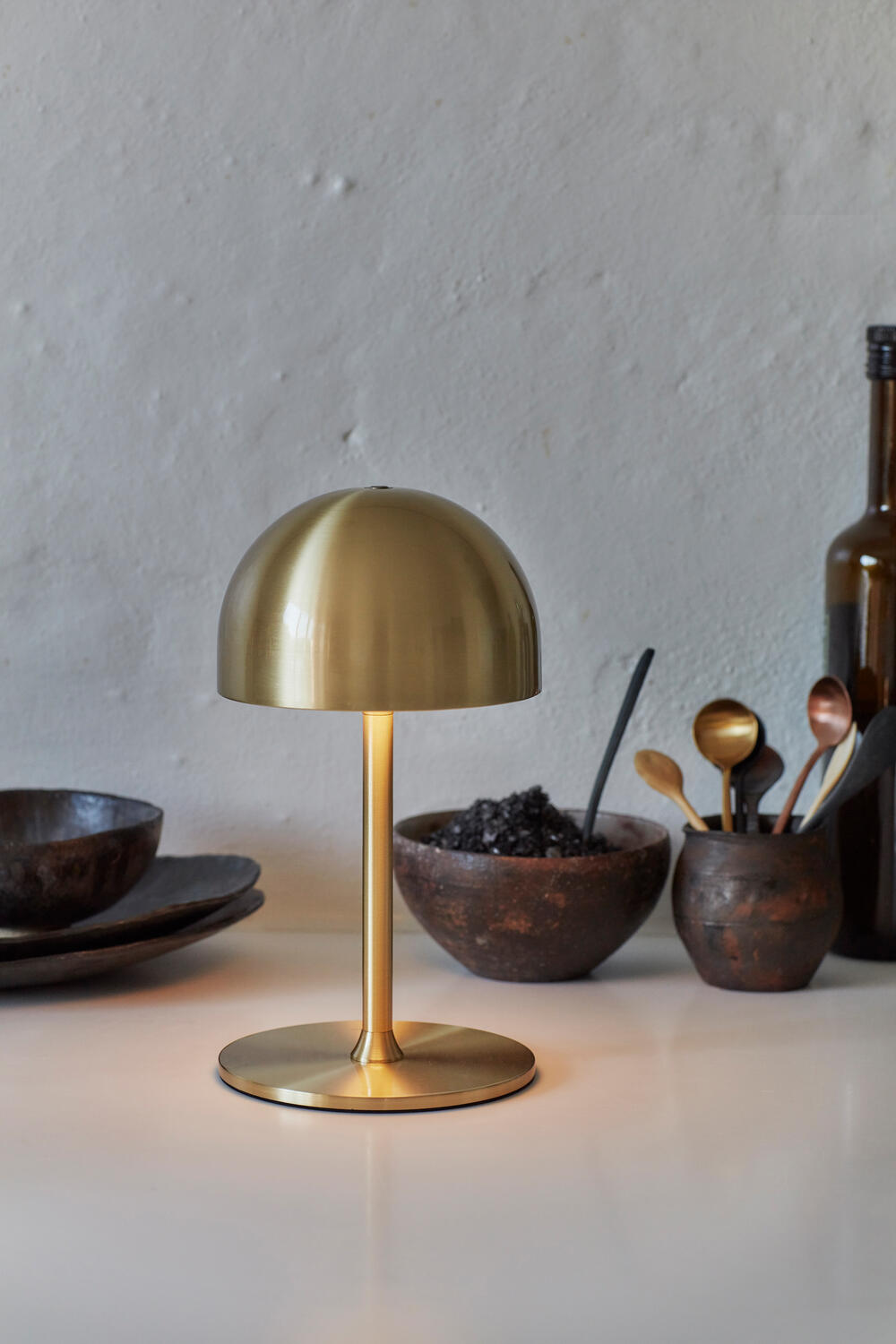 Tim lampe, Messing - H22 cm