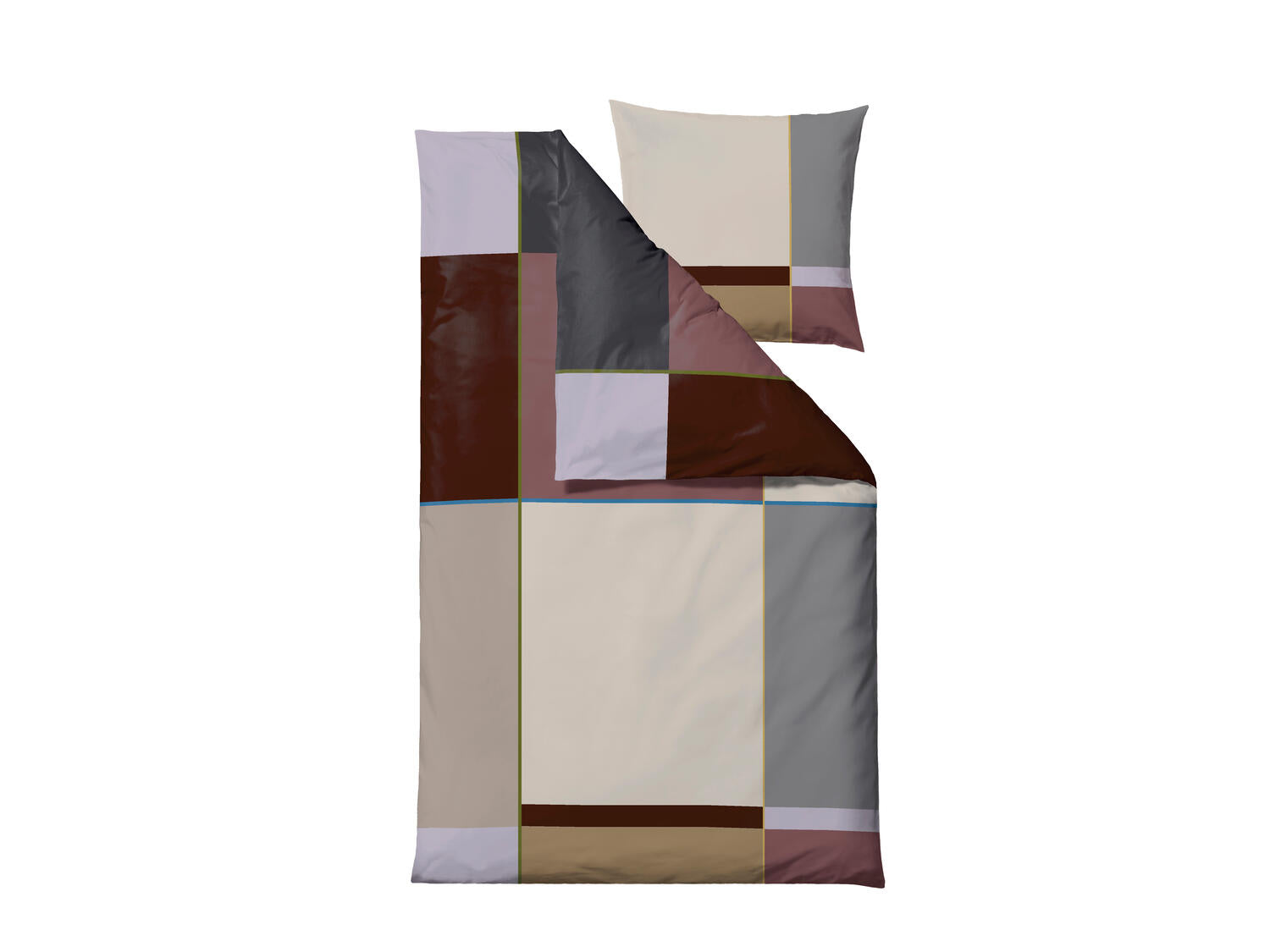 Sengetøj - Colour Block Rosewood