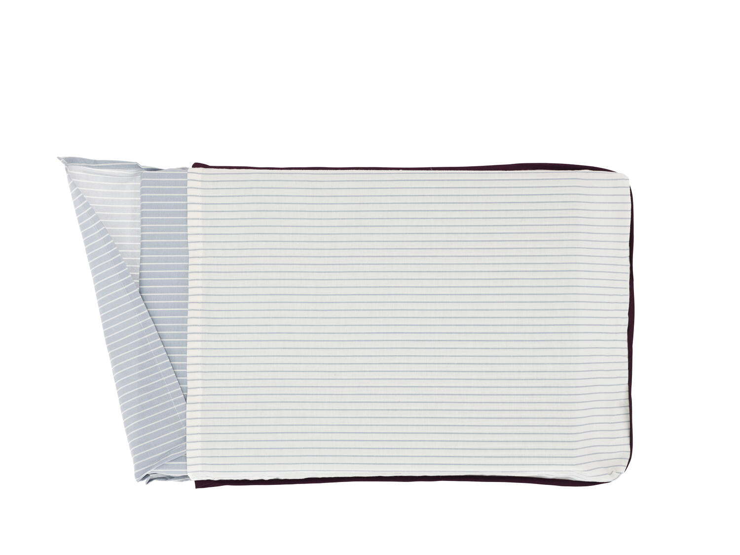 Sengetøj - Frame Linen blue