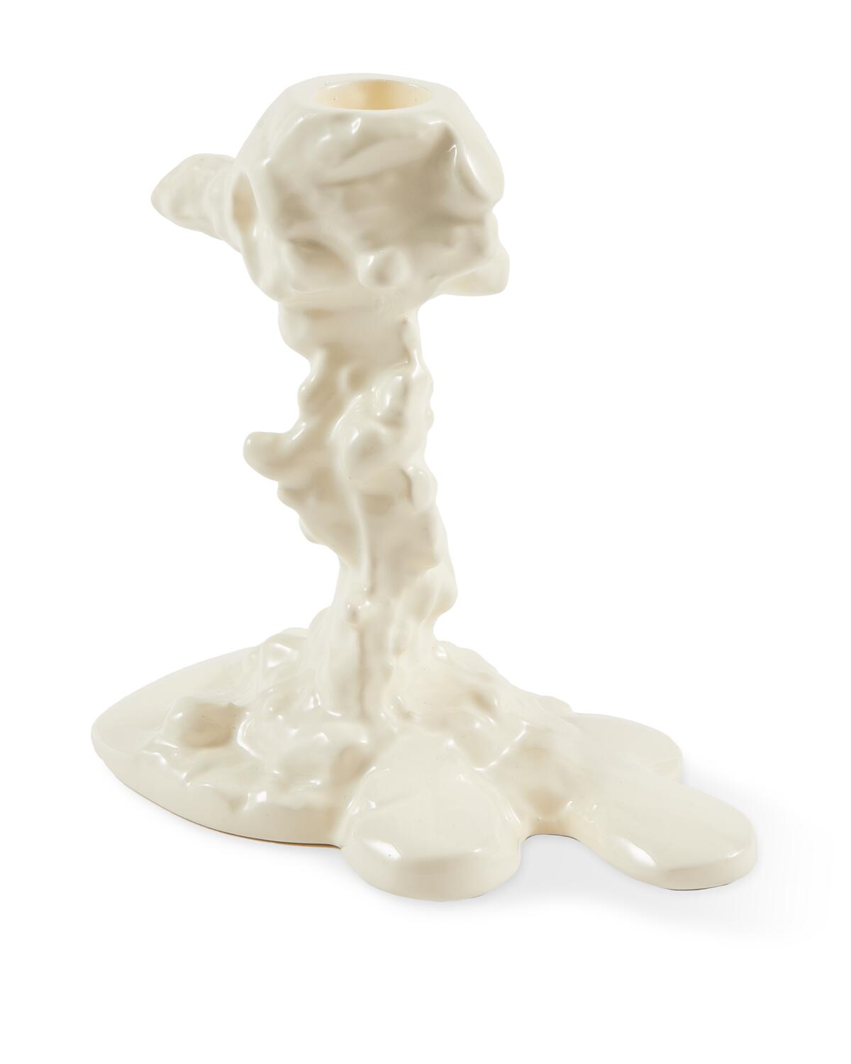 Drip lysestage, S - Hvid