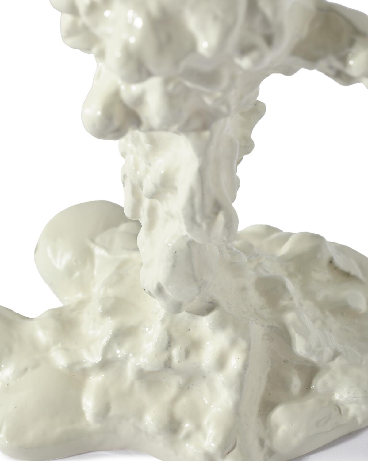 Drip lysestage, S - Hvid