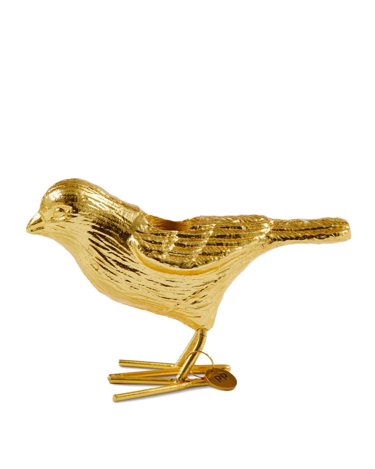 Flock of birds lysestager, 2 stk. - guld