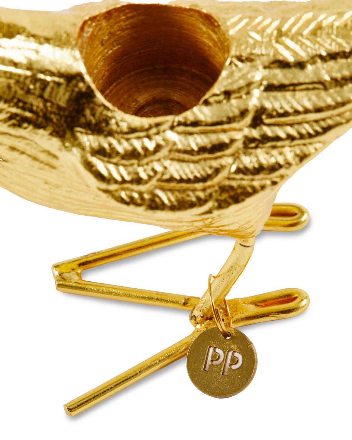 Flock of birds lysestager, 2 stk. - guld