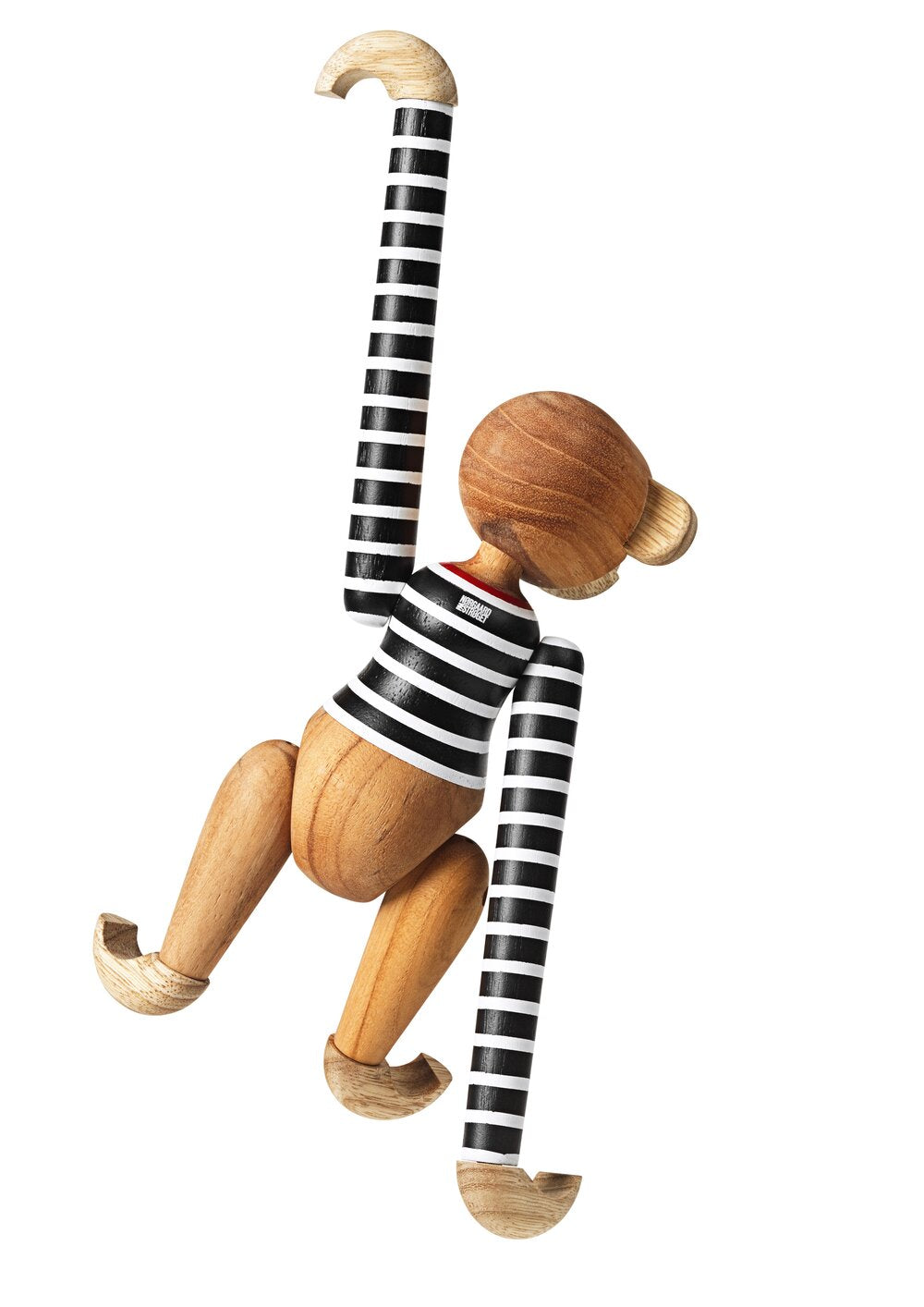 Kay Bojesen x Nørgaard abe, stor - sort/hvid