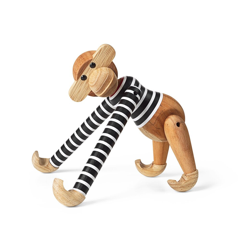 Kay Bojesen x Nørgaard abe, stor - sort/hvid