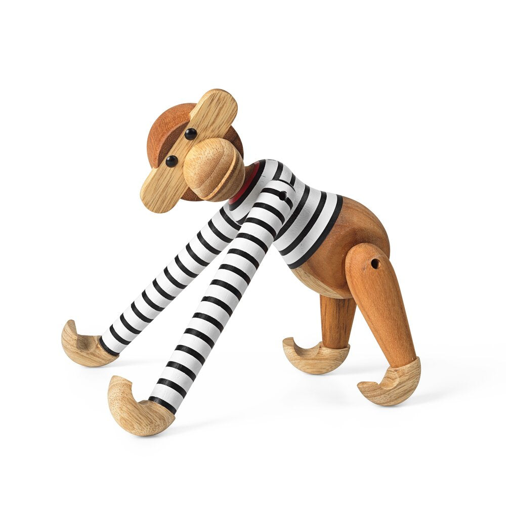 Kay Bojesen x Nørgaard abe, stor - hvid/sort