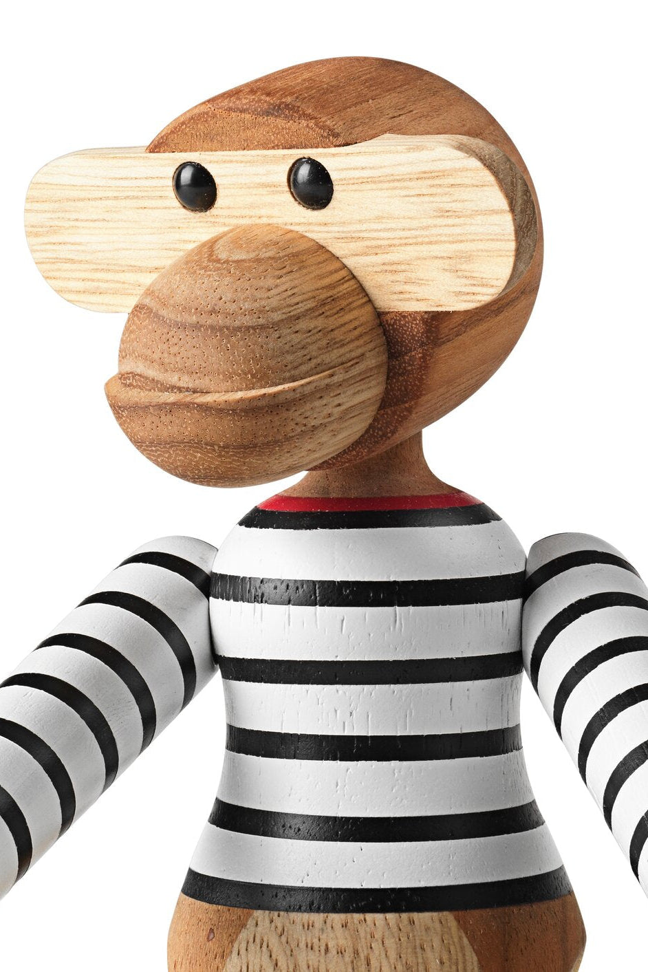 Kay Bojesen x Nørgaard abe, stor - hvid/sort