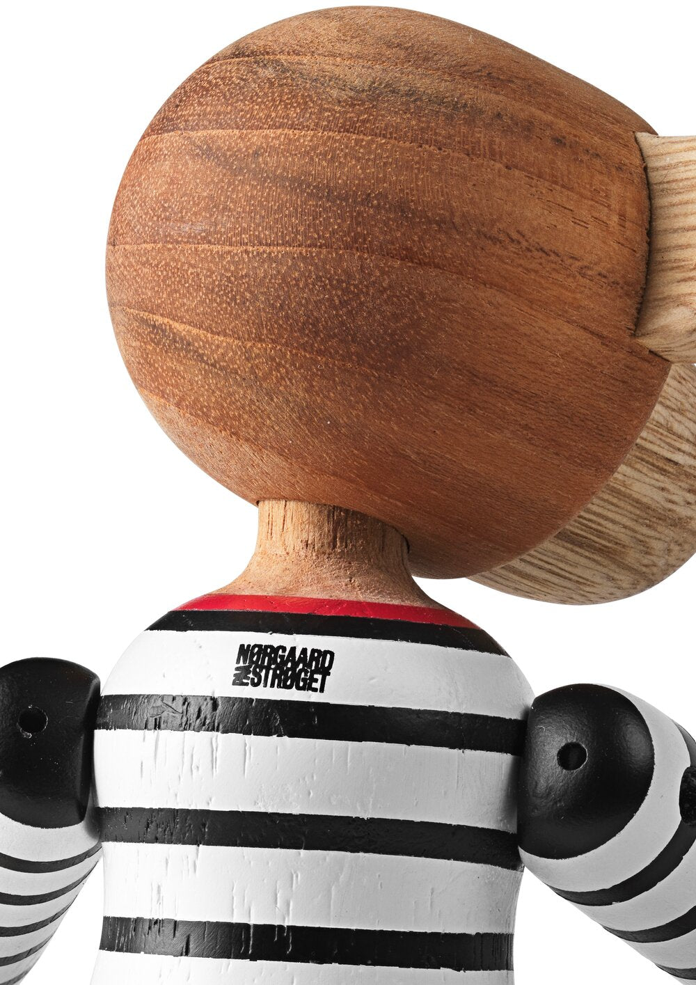 Kay Bojesen x Nørgaard abe, stor - hvid/sort