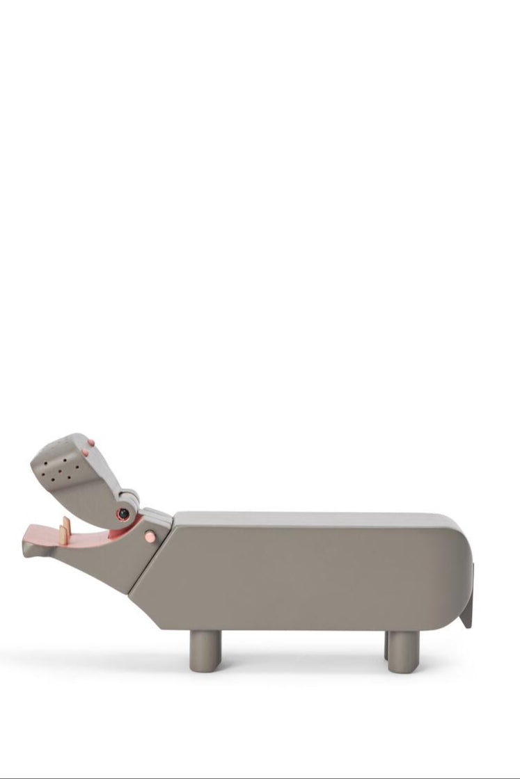 Liliput flodhest - grå