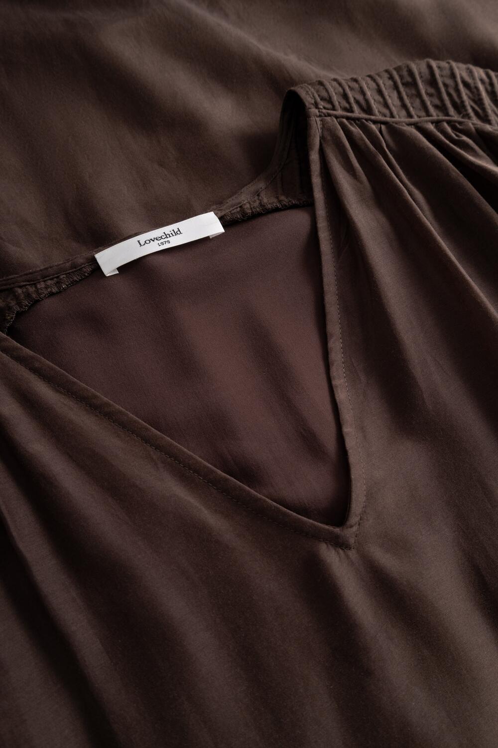 Liviana kjole - Chestnut