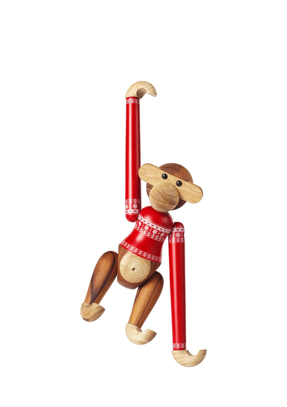 Abe, lille julesweater 2024 - rød